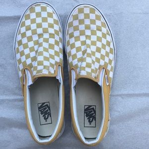 Checkerboard Slip on Vans